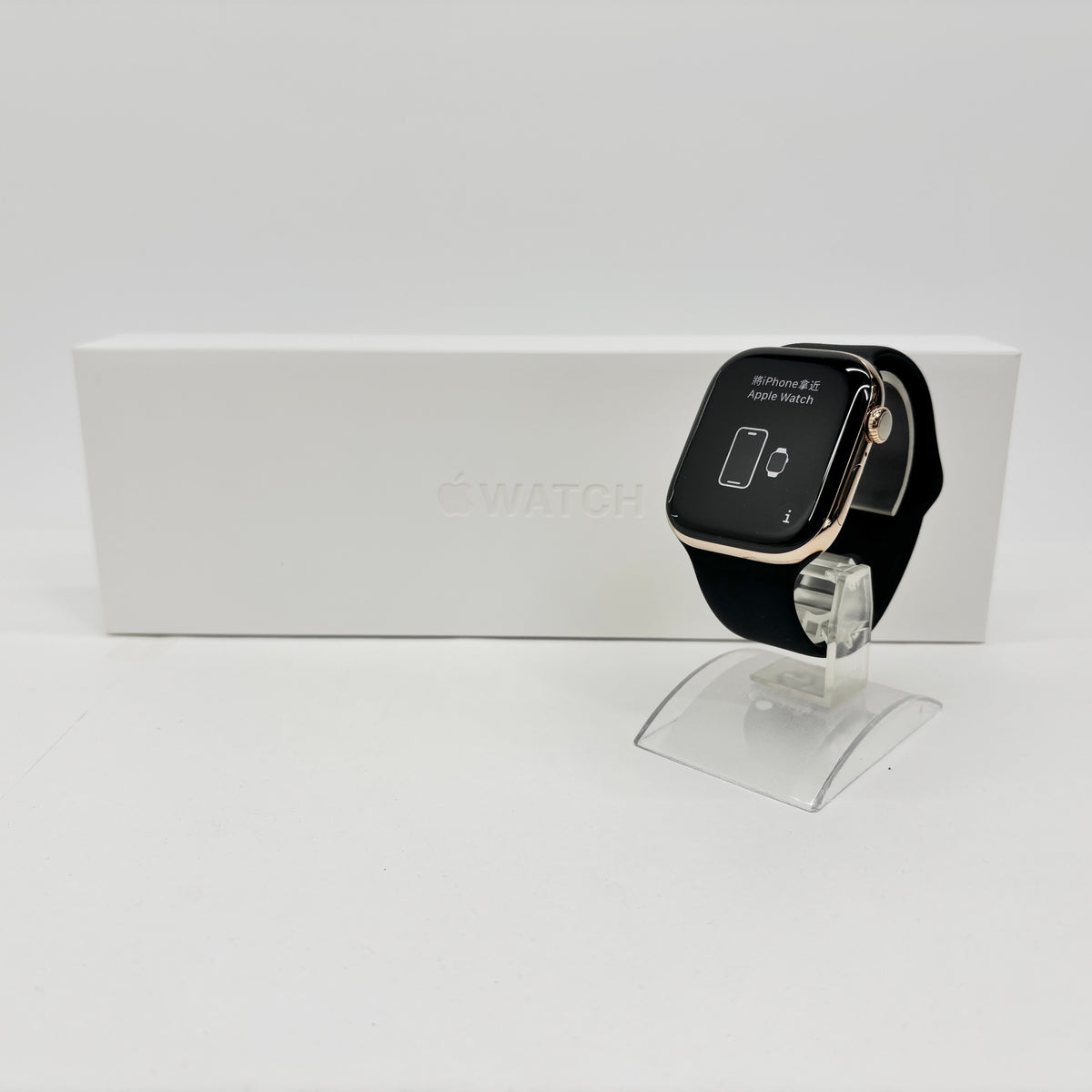 美品 Apple Watch Series 11 46mm GPS+Cellular ゴールドチタニウム MFC34J/A ブラックスポーツバンド S/M MXM23FE/A【C9164-C】
