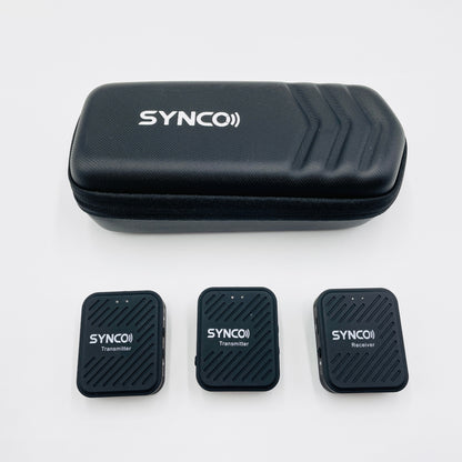 SYNCO G1(A2) Digital 2.4GHz ワイヤレスピンマイクシステム スマホ外付けマイク	【C4786-60】