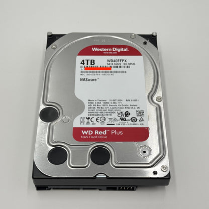 Western Digital WD Red Plus 4TB WD40EFPX NAS HDD【C7173-C】