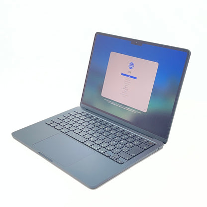 新品同様 美品 MacBook Air 13.6インチ M4 16GB 256GB  MW123J/A 充放電回数12回 バッテリー最大容量100% 【C5961-80】