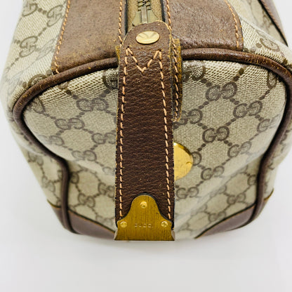 Gucci オールドグッチ GGキャンバス ボストンバッグ　【C4592】