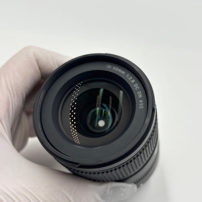 美品 SIGMA 18-50mm F2.8 DC DN ソニーEマウント【C7831-60】