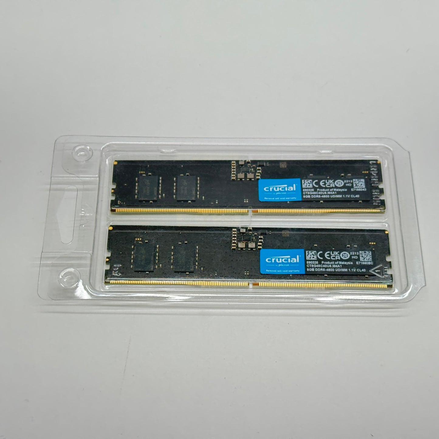 新品未開封 Crucial DDR5-4800 16GB Kit (8GB×2)【C7585-N】