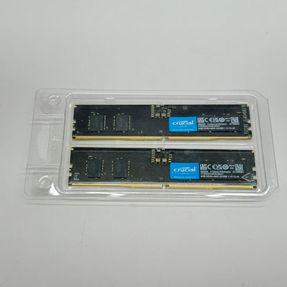 新品未開封 Crucial DDR5-4800 16GB Kit (8GB×2)【C7585-N】