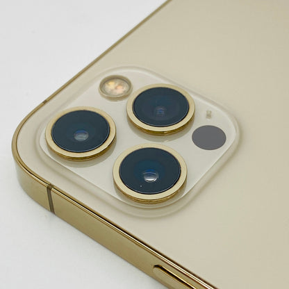 Apple iPhone12 Pro 128GB Gold A2406 MGM73J/A SIMフリー【C4317-C】