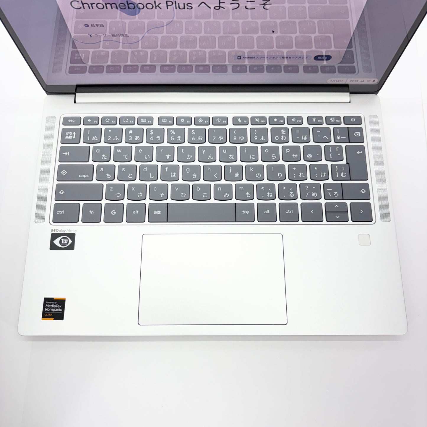 新品同様 美品 Lenovo Chromebook Plus Gen 10 83MY000CJP (14M9610 )  Kompanio Ultra 910 16GB UFS 256GB サイクルカウント1回【C5935-80】