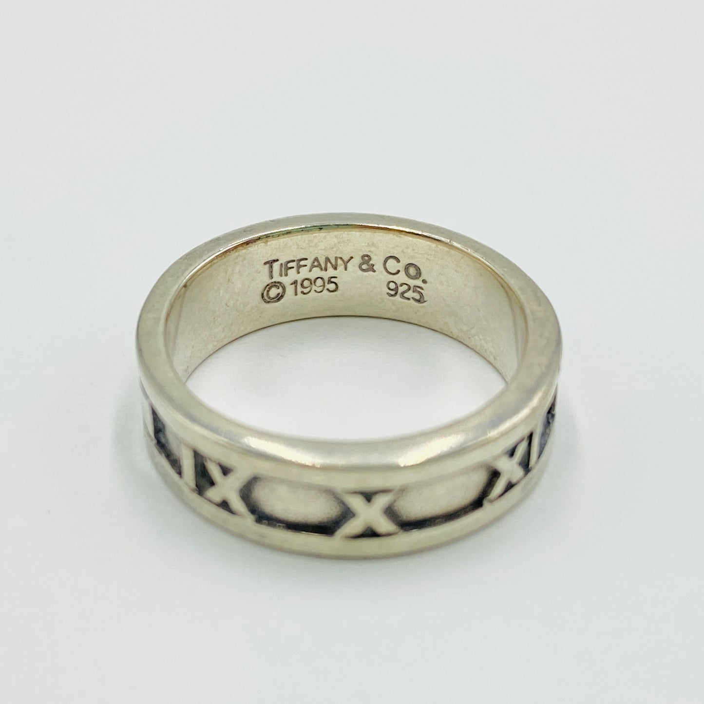 Tiffany & Co. ティファニー SV925 アトラス リング 12号　【C2263-N】