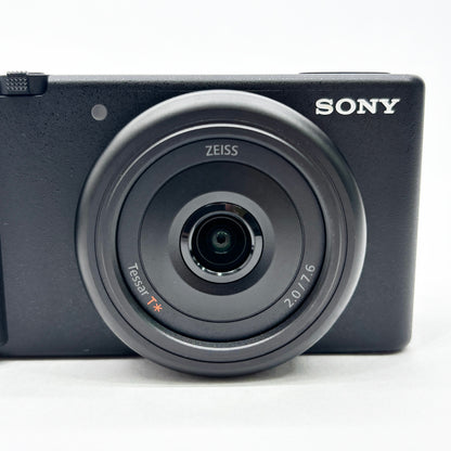 美品 SONY VLOGCAM ZV-1F シューティンググリップキット GP-VPT2BT コンパクトデジタルカメラ ブラック【C8498-60】
