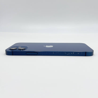 iPhone 12 128GB SIMフリー MGHX3J/A スマートフォン ブルー バッテリー最大容量81%【C5653-C】