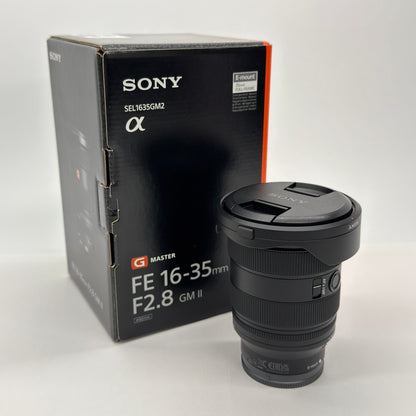 新品同様 美品 SONY FE 16-35mm F2.8 GM II SEL1635GM2【C7560-80】