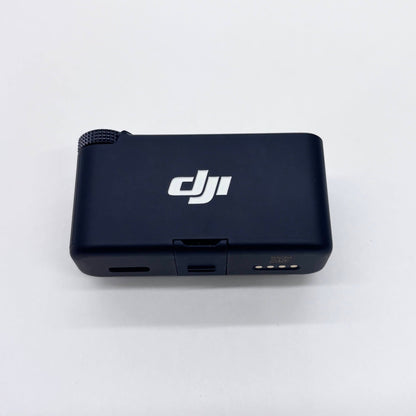 DJI Mic 2 1TX + 1RX + 単体トランスミッター パールホワイト CHARGING CASE 付属品あり【C8123-60】