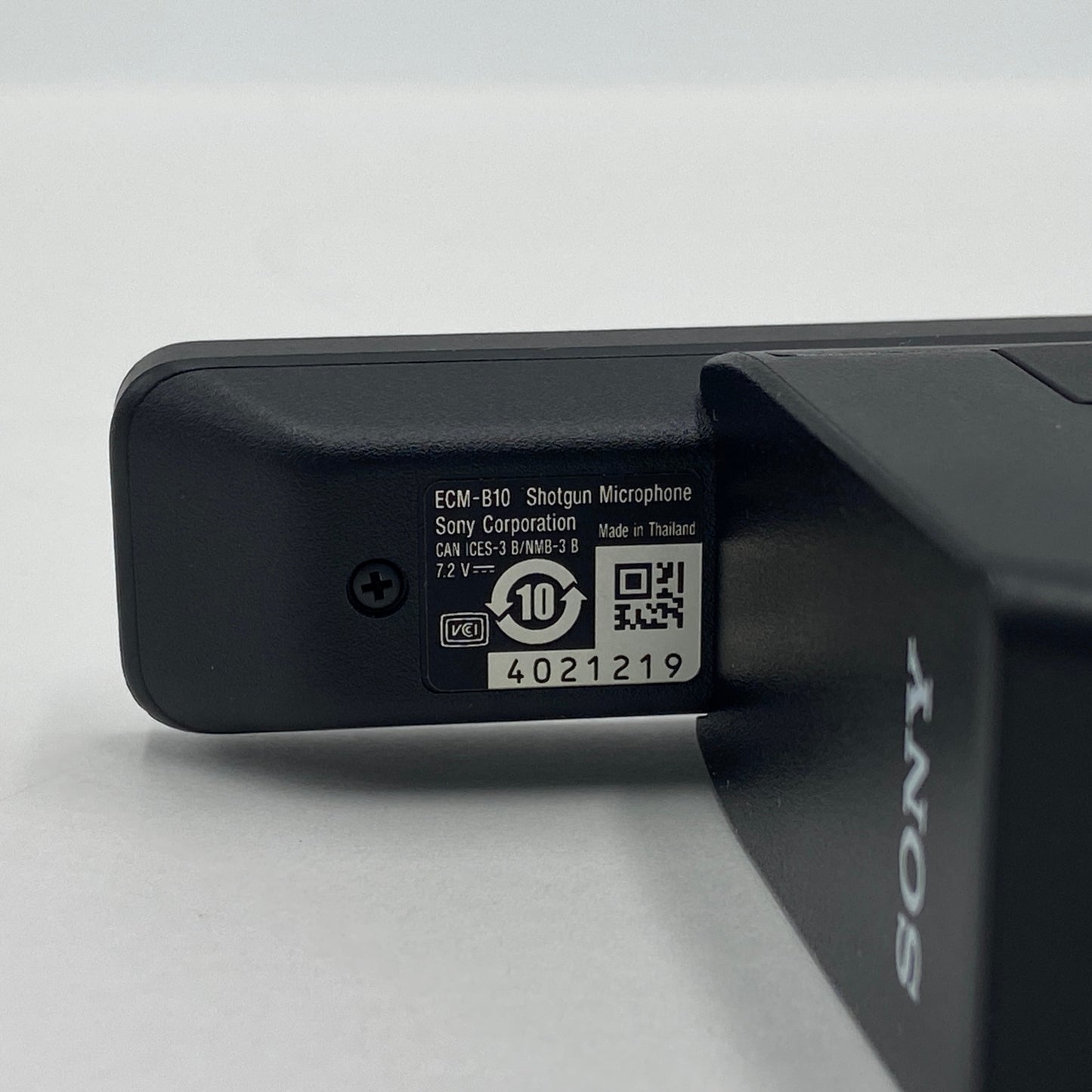 美品 SONY ECM-B10 ショットガンマイクロホン 付属品完備【C5205-60】