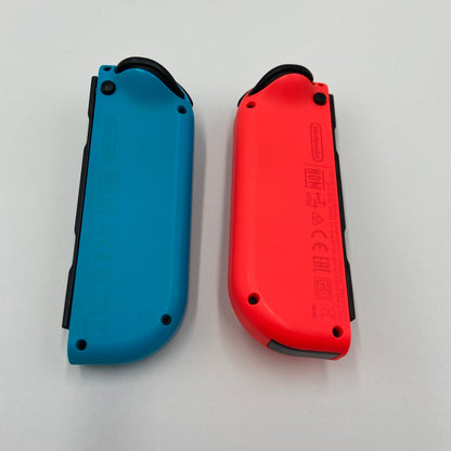 Nintendo Switch ニンテンドースイッチ本体 HAC-S-KABAA ネオンブルー/ネオンレッド 付属品完備【C5303-80】