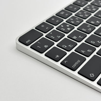 美品 Magic Keyboard Touch ID テンキー付 ブラック JIS MMMR3J/A スペースグレー【C8650-80】