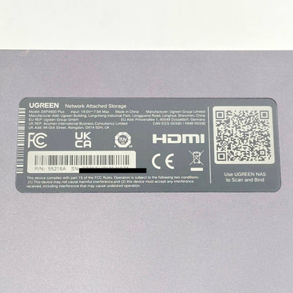 UGREEN NAS DXP4800 PLUS【C7172-100】