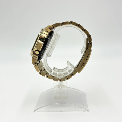 美品 CASIO G-SHOCK GMW-B5000GD-9JF フルメタル ゴールド【C5738-60】