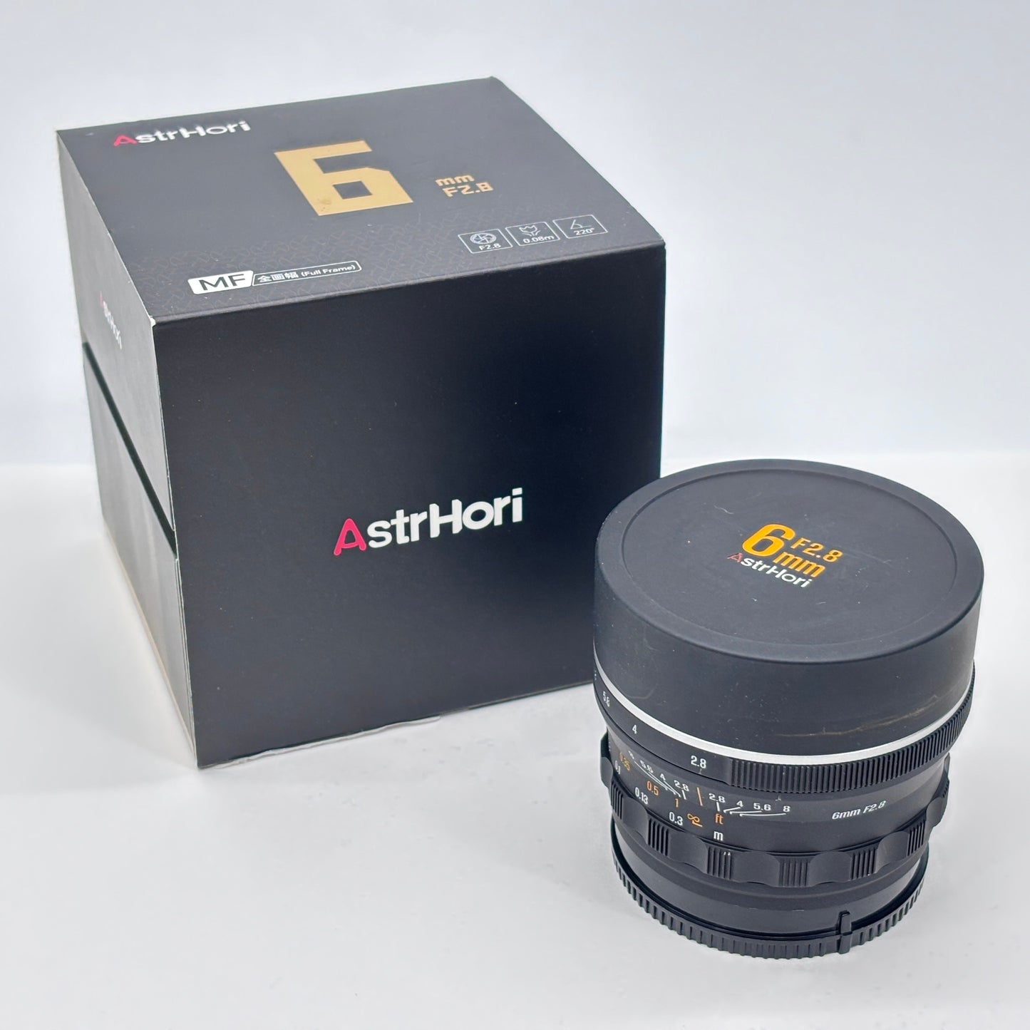 AstrHori 6mm F2.8 fisheye MF ソニーEマウント 円周魚眼レンズ【C8129-60】