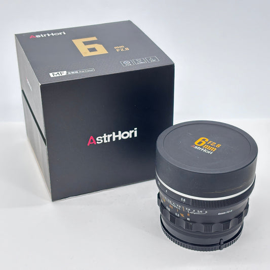 AstrHori 6mm F2.8 fisheye MF ソニーEマウント 円周魚眼レンズ【C8129-60】
