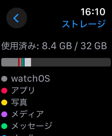 Apple Watch SE 第2世代 GPSモデル 44mm ミッドナイト バッテリー最大容量100%【C5245-C】
