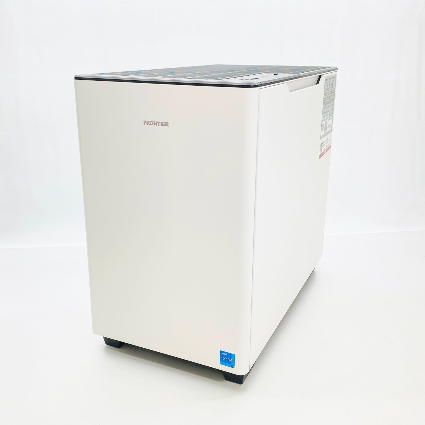 美品 FRONTIER FRGKB760/WS111/NTK i5 14400F 32GB SSD1TB RTX4060 Ti   C3861  140サイズ発送