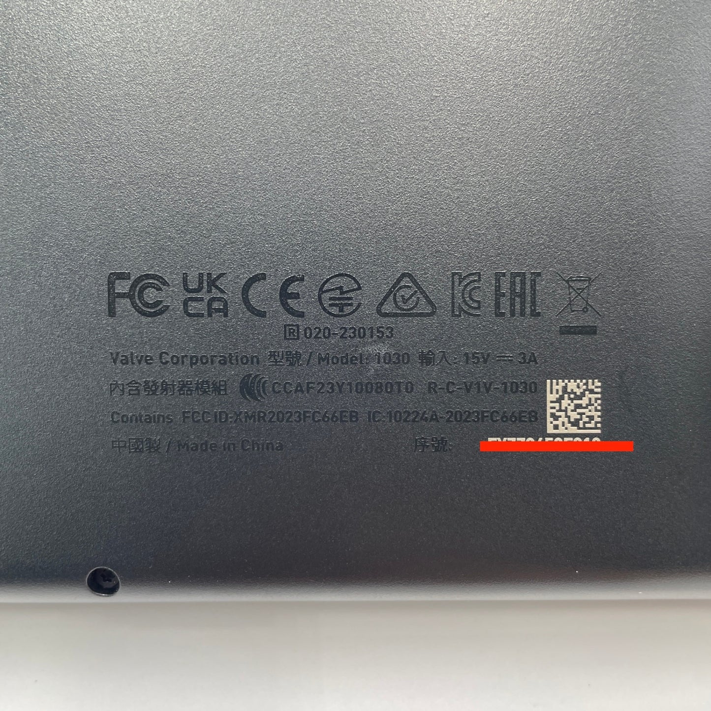 美品 Valve Steam Deck OLED Model:1030 ポータブル ゲーミングパソコン Custom APU 0932 16GB 1TB　【C4698-80】