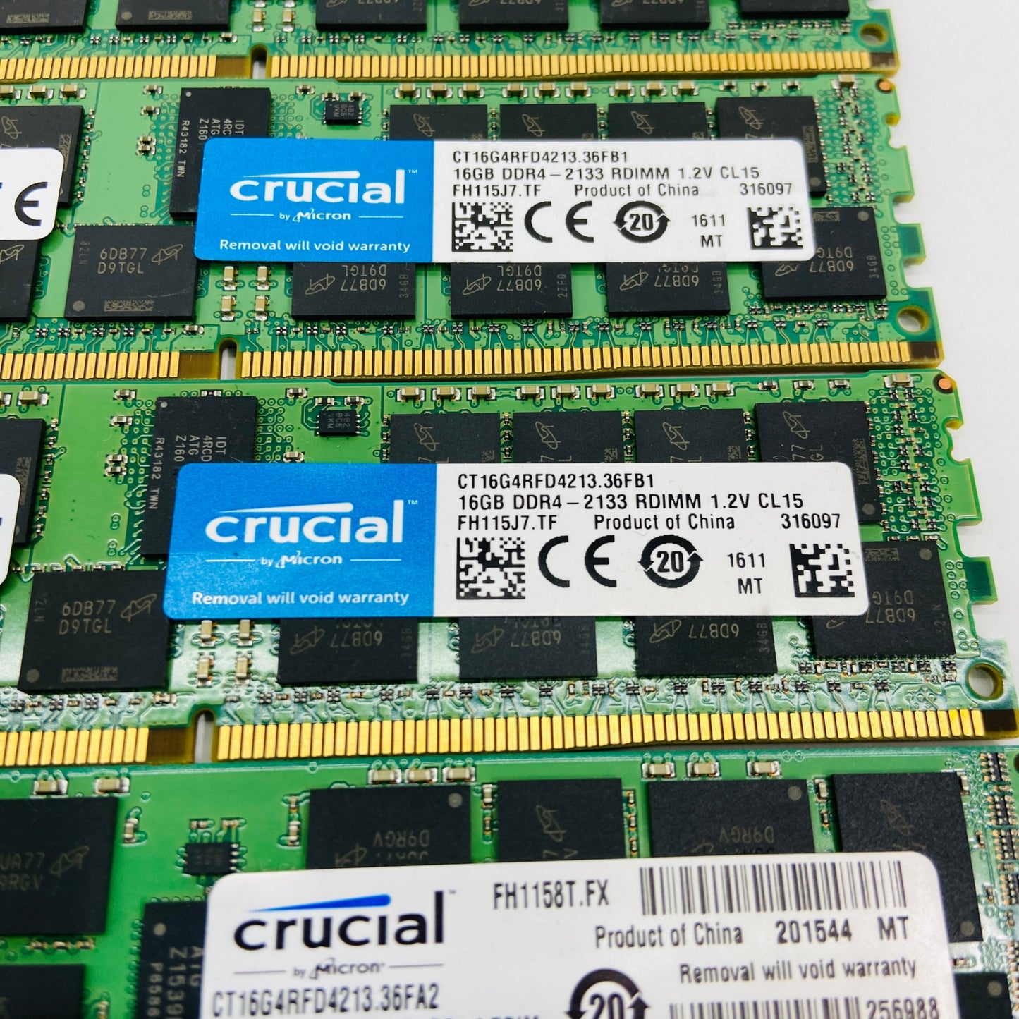 Crucial DDR4-2133 16GB 12枚セット 【C4544-C】