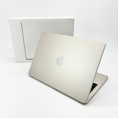 美品 MacBook Air M4 13インチ 16GB  256GB スターライト MW0Y3J/A スターライト バッテリー最大容量100% 【C8797-80】