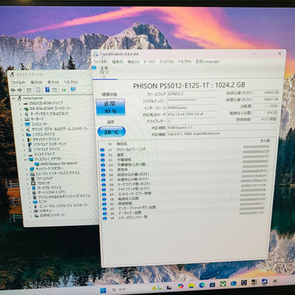 Thirdwave GALLERIA XA5R-66XT AMD Ryzen 5 5600X 16GB SSD 1TB RX 6600 【C1498-160】