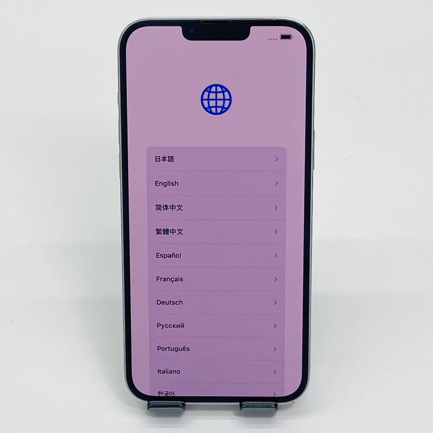 Apple iPhone13 Pro Max 256GB Silver A2641 MLJ93J/A【C4039-C】