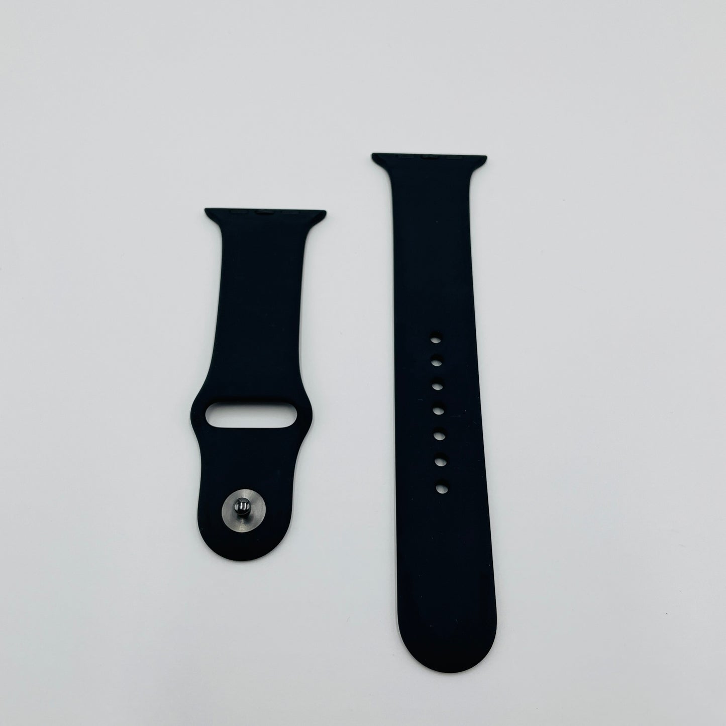 Apple Watch Series7 45mm Cellularモデル グラファイトステンレススチールケース/ミッドナイトスポーツバンド MNAX3J/A バッテリー最大容量84%【C4824-60】