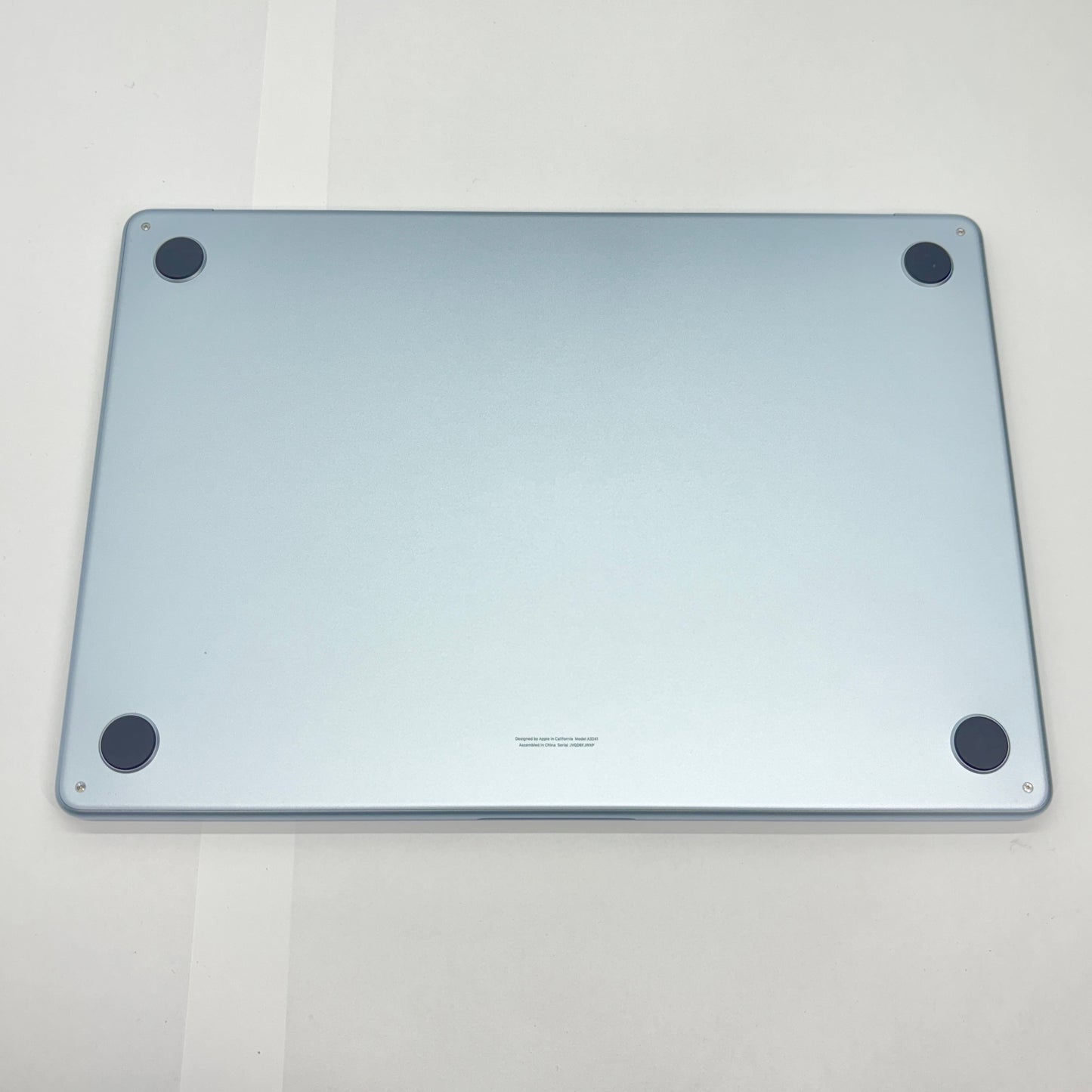 美品 MacBook Air 15インチ Liquid Retinaディスプレイ M4 16GB 256GB MC7A4J/A [スカイブルー] 充放電回数5回 バッテリー最大容量100%【C6036-80】