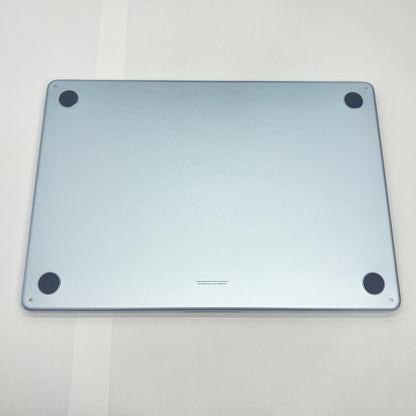 美品 MacBook Air 15インチ Liquid Retinaディスプレイ M4 16GB 256GB MC7A4J/A [スカイブルー] 充放電回数5回 バッテリー最大容量100%【C6036-80】