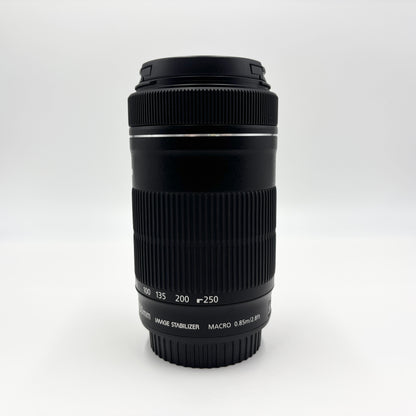 美品 Canon EF-S 55-250mm F4-5.6 IS STM【C6090-60】