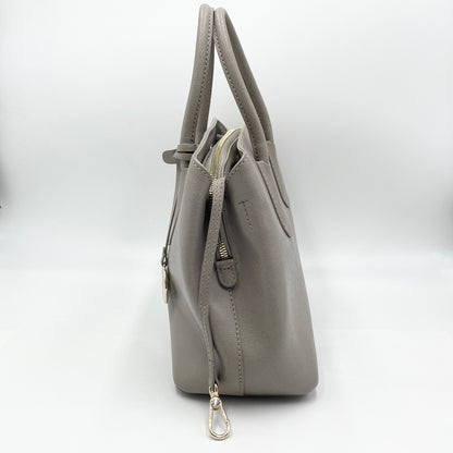 FURLA フルラ 2way トートバッグ ショルダーバッグ グレー　【C7993】