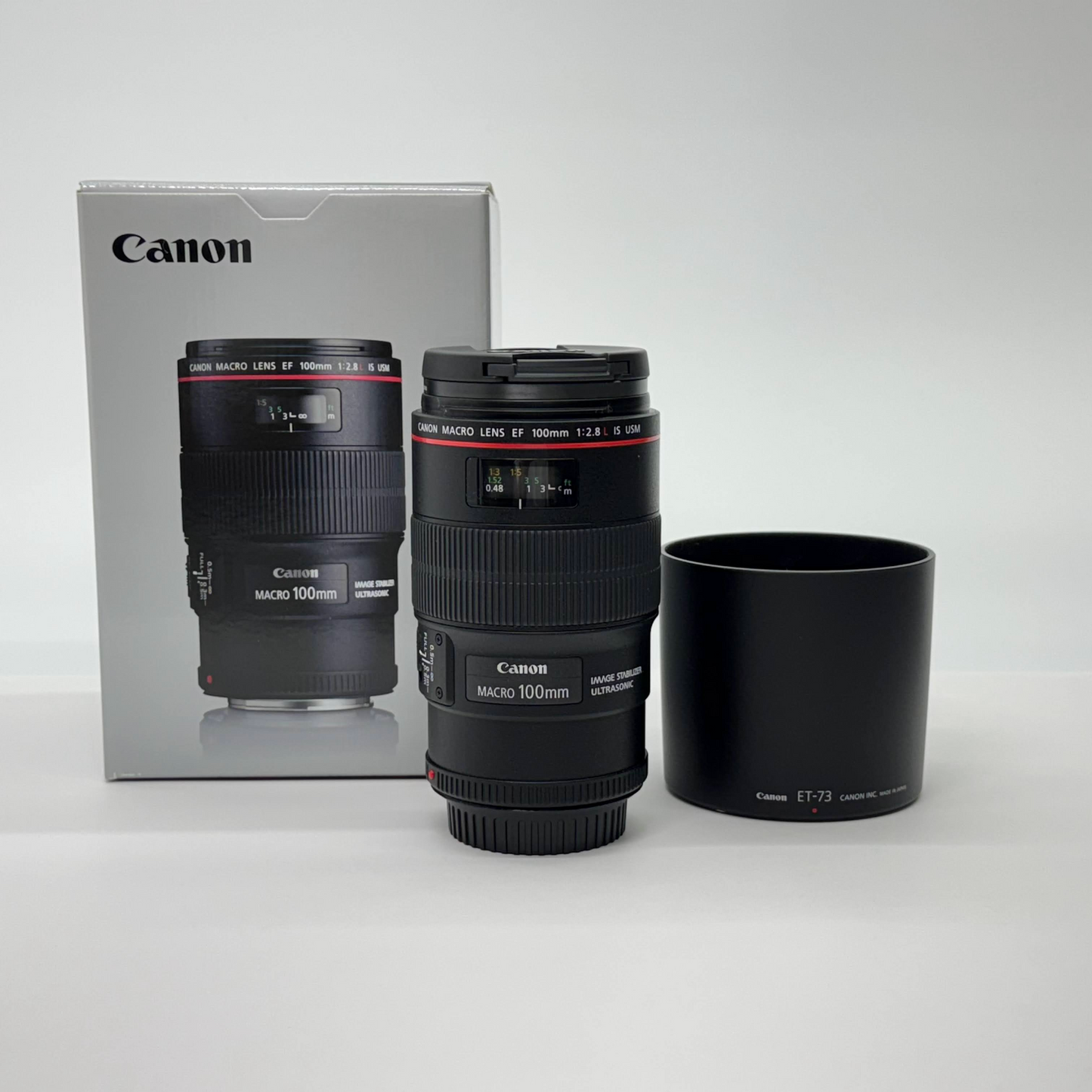 美品 新品同様 Canon EFレンズ EF100mm F2.8L Macro IS USM EF10028LMIS【4427-80】