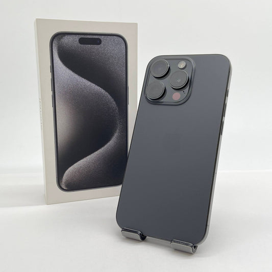 美品 iPhone 15 Pro MTUC3J/A 256GB SIMフリー バッテリー最大容量92%  【C7169-C】