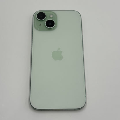 新品同様 美品 iPhone 15 128GB SIMフリー MTMM3J/A グリーン バッテリー最大容量93%【C5346-C】