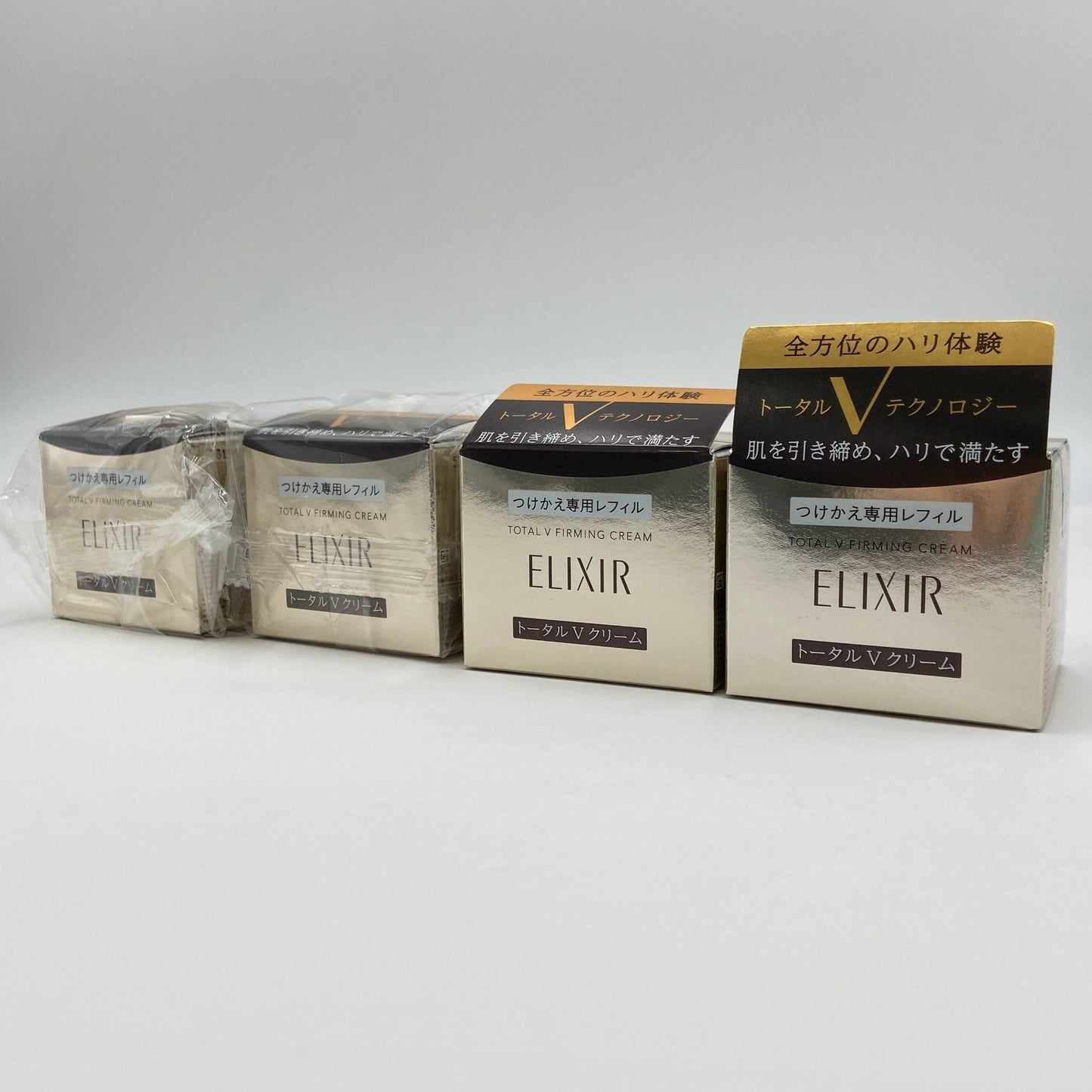 新品未開封 エリクシール ELIXIR トータルV ファーミングクリーム つけかえ専用レフィル 50g 4個　【C6061-C】