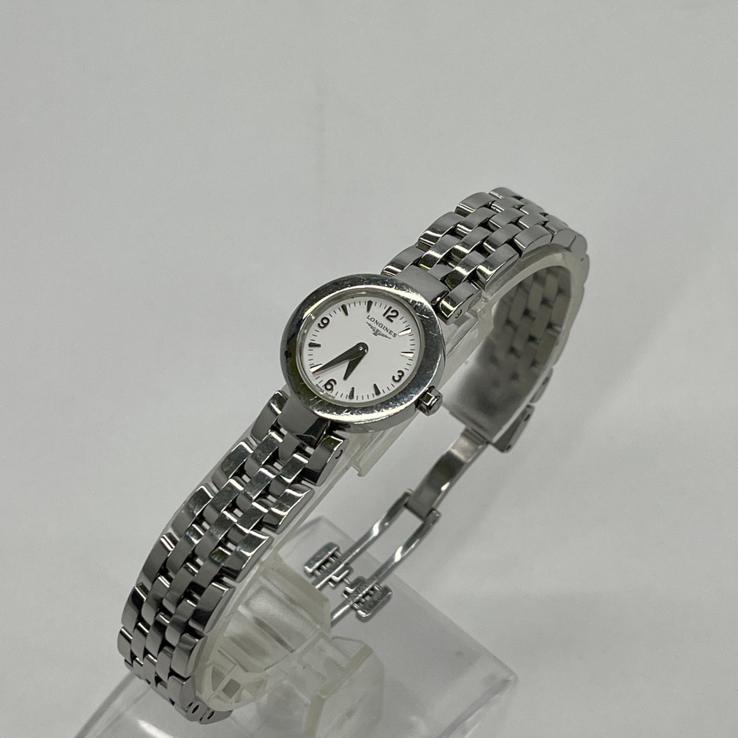 LONGINES ロンジン L5.174.4 ドルチェビータ クォーツ レディース 腕時計【C6344-C】