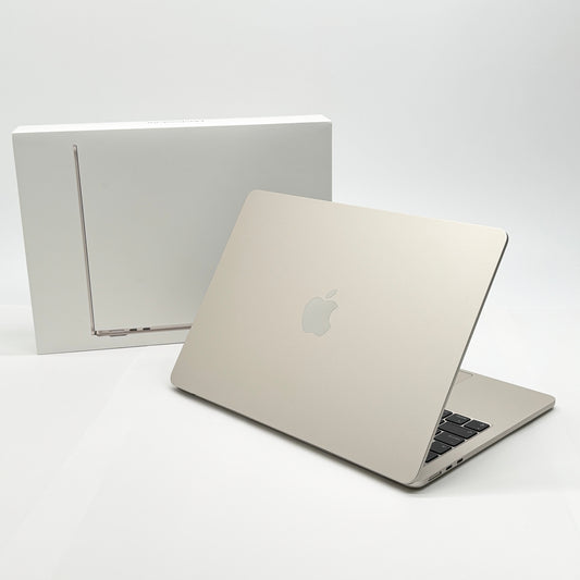 Apple MacBook Air 13インチ (Early 2025) Apple M4 10コア 16GB SSD 256GB スターライト MW0Y3J/A バッテリー最大容量100%【C6563-80】