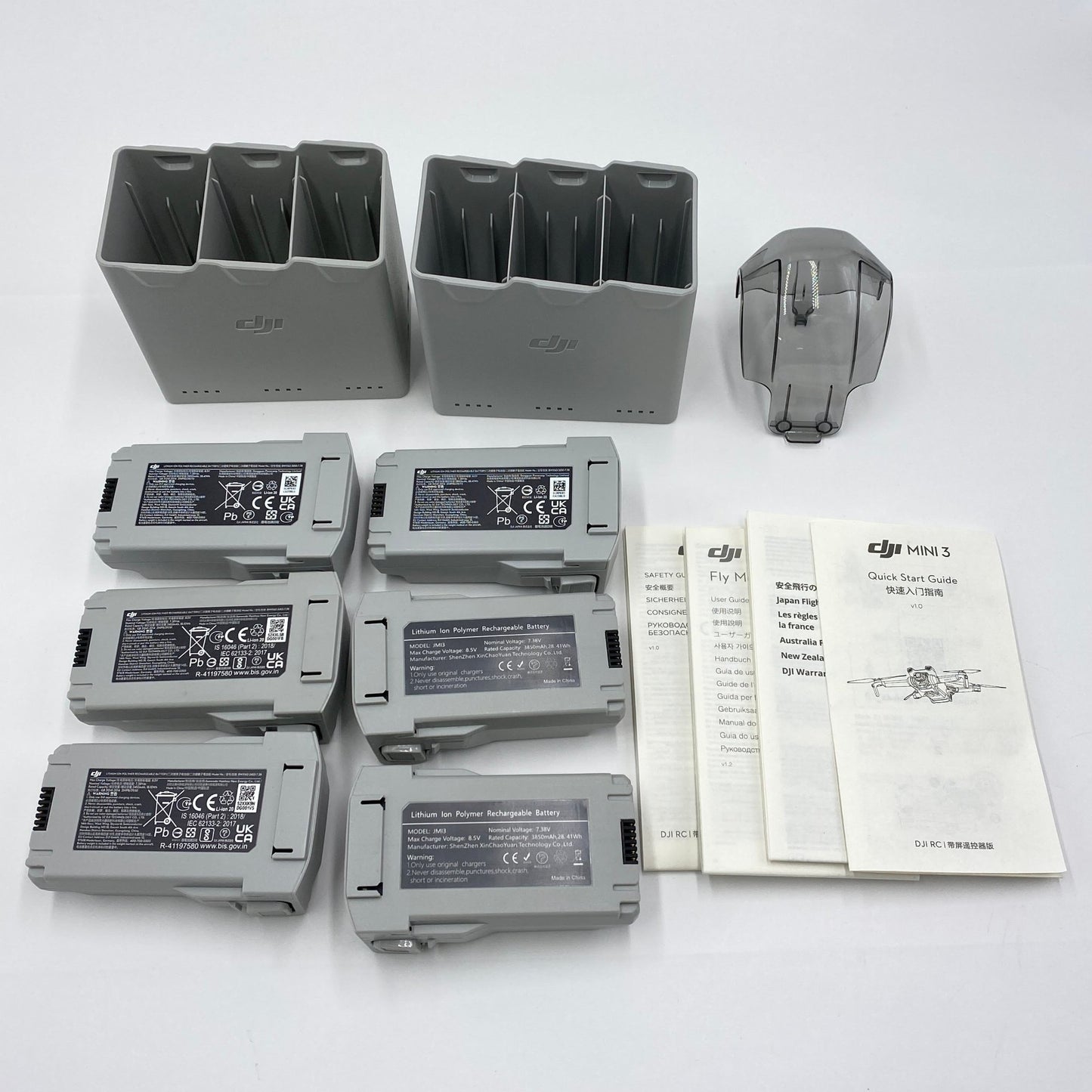 DJI Mini 3 Fly More Combo Plus M16303 DJI RC付属バッテリー6個付き【C4386-100】