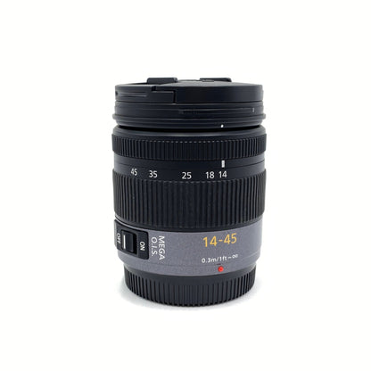 Panasonic  Lumix G Vario 14-45mm F3.5-5.6 ASPH. MEGA O.I.S. H-FS014045 C3855 60サイズ発送