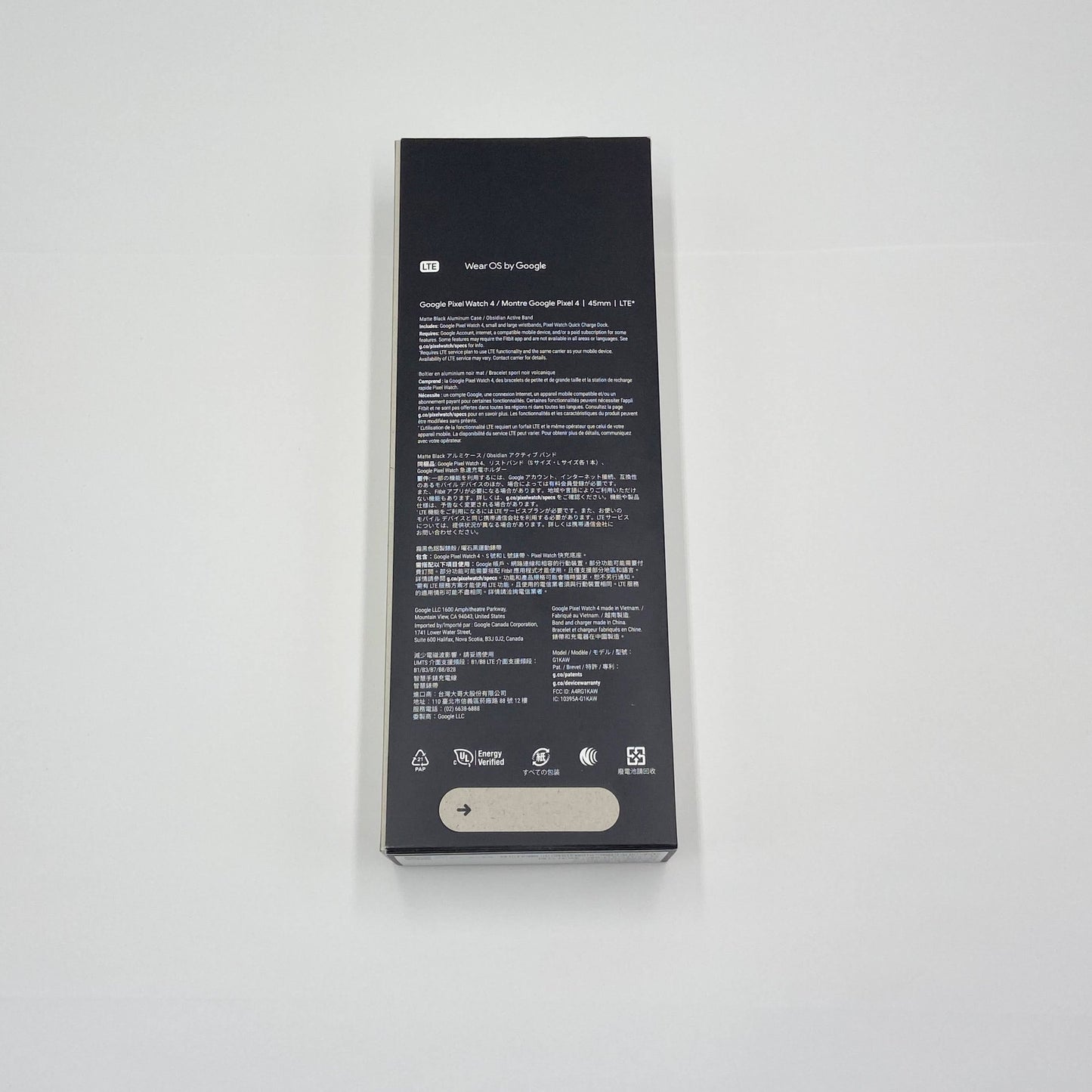 新品未開封 Google Pixel Watch 4 45mm LTEモデル (未使用)　【C6199-C】