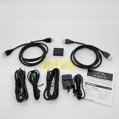 RATOC Systems 4K60Hz対応 HDMIパソコン切替器 RS-260UH-4K【C6962-60】