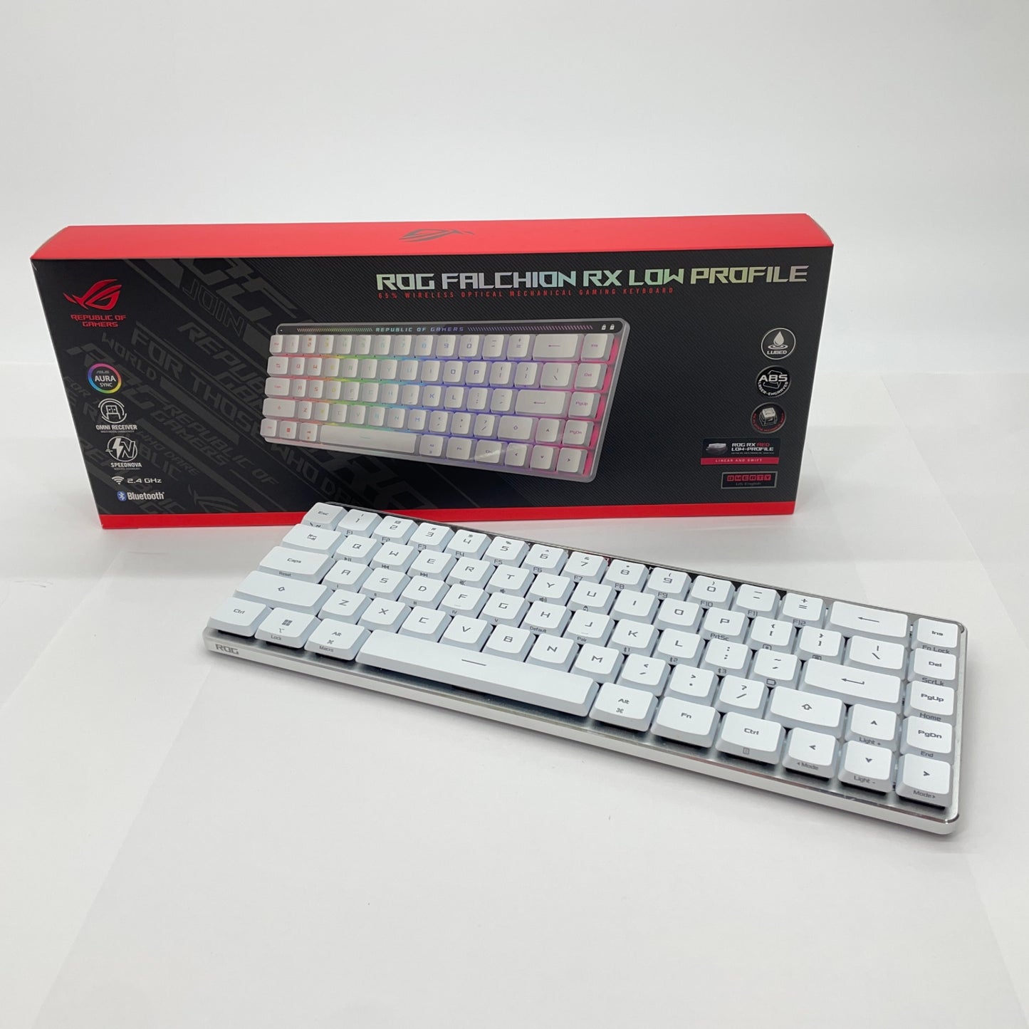 美品 ROG FALCHION RX LOW PROFILE キーボード　【C4622-80】
