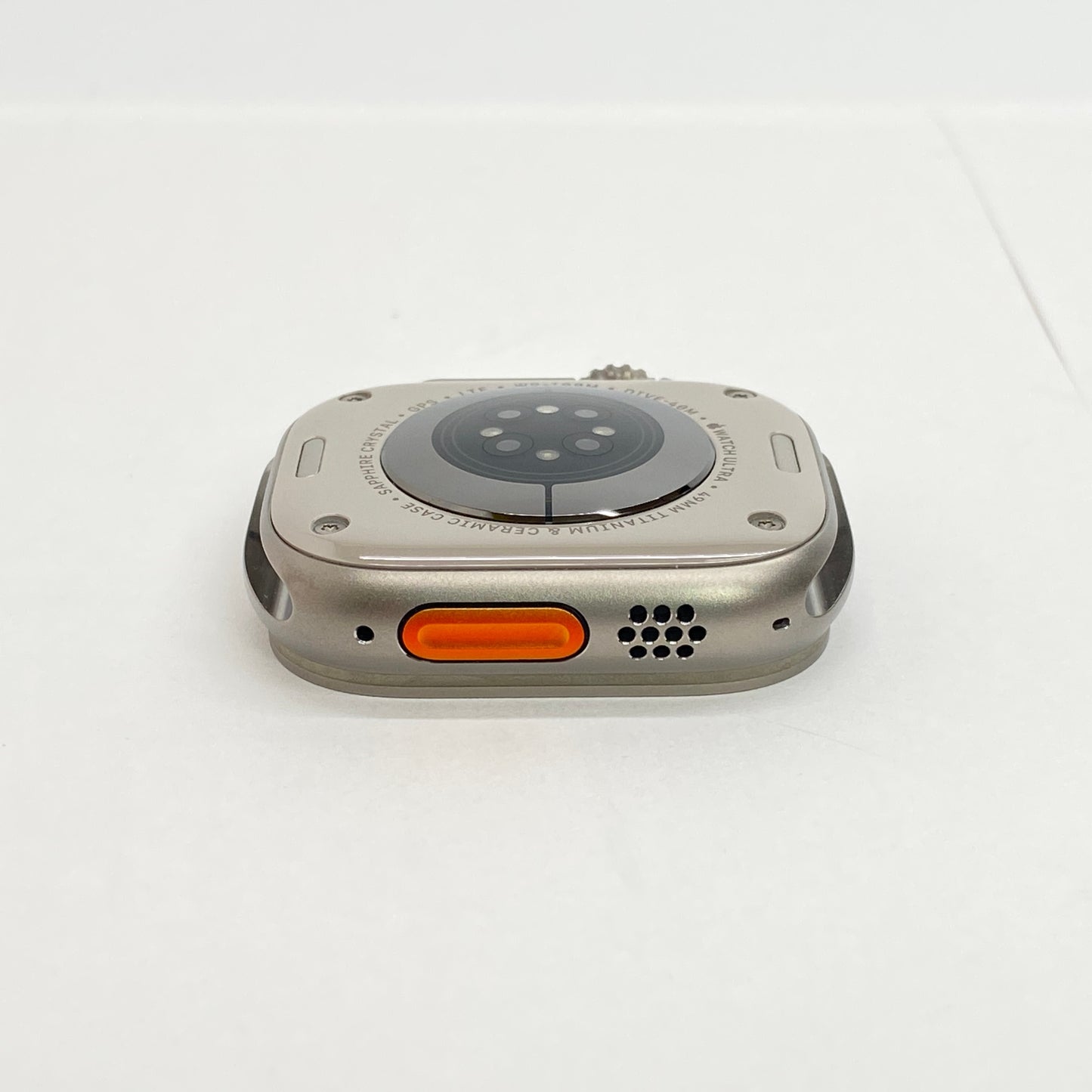 美品 Apple Watch Ultra GPS+Cellularモデル 49mm MNHH3J/A オレンジアルパインループ サイズ:S バッテリー最大容量100%【C6218-60】