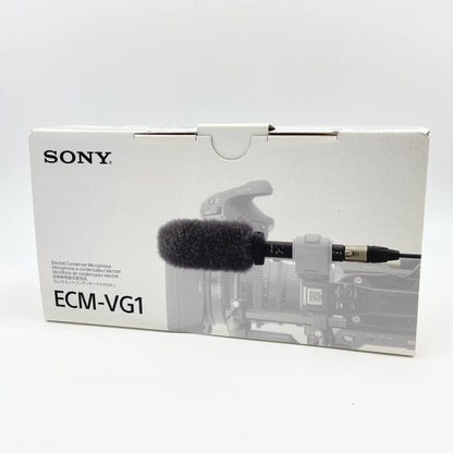 SONY ECM-VG1 エレクトレットコンデンサーマイクロホン	【C5264-60】