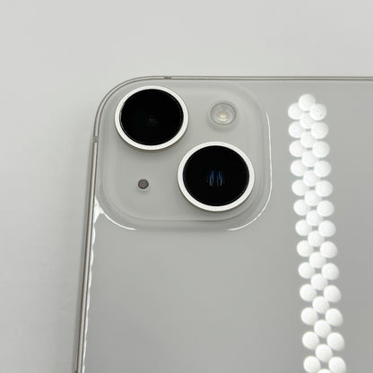 美品 Apple iPhone 14 128GB スターライト MPUQ3J/A A2881 バッテリー最大容量85% 【C5484】