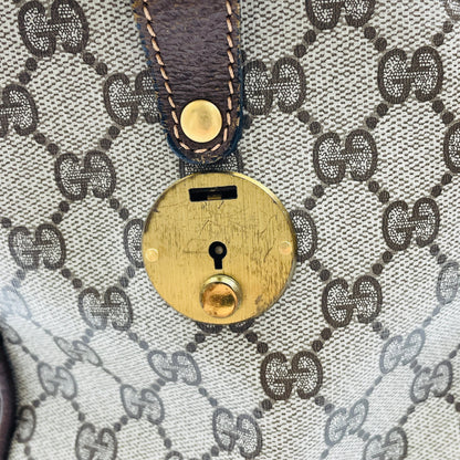 Gucci オールドグッチ GGキャンバス ボストンバッグ　【C4592】