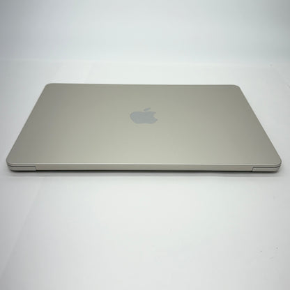 MacBook Air Liquid Retina 13.6インチ (Mid 2022) Apple M2 8コア/8GB/SSD 256GB スターライト MLY13J/A バッテリー最大容量93%【C5294-80】